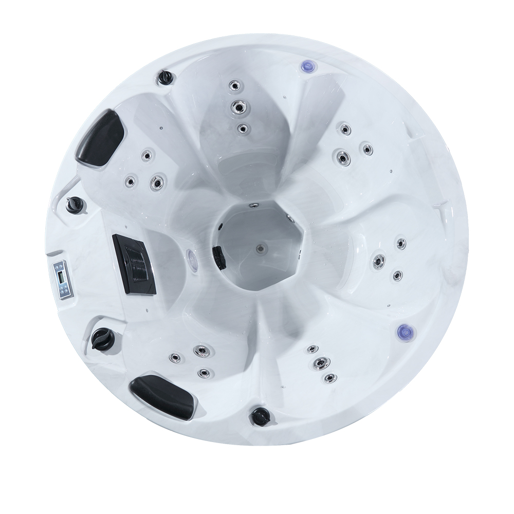 4-Person Freestanding Whirlpoo - Hot Tub ulasan dan harga