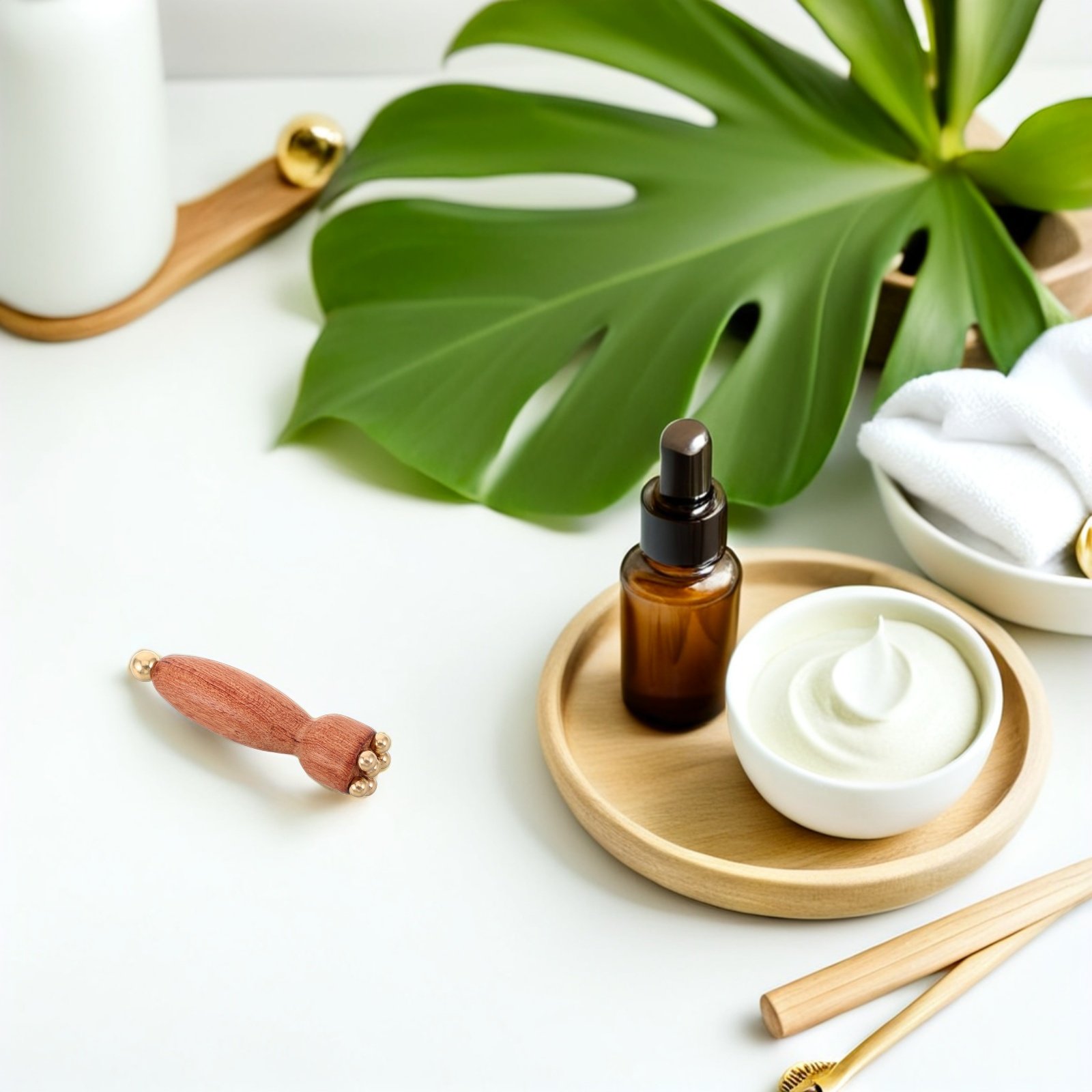 Wooden Eye Massage Tool Wood C - Spa Massager ulasan dan harga