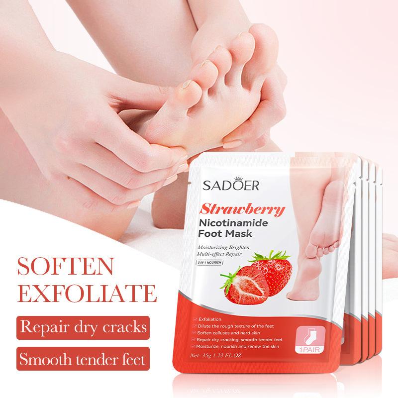 1 Pairs SADOER Fruits Foot Mas - Foot Spa ulasan dan harga