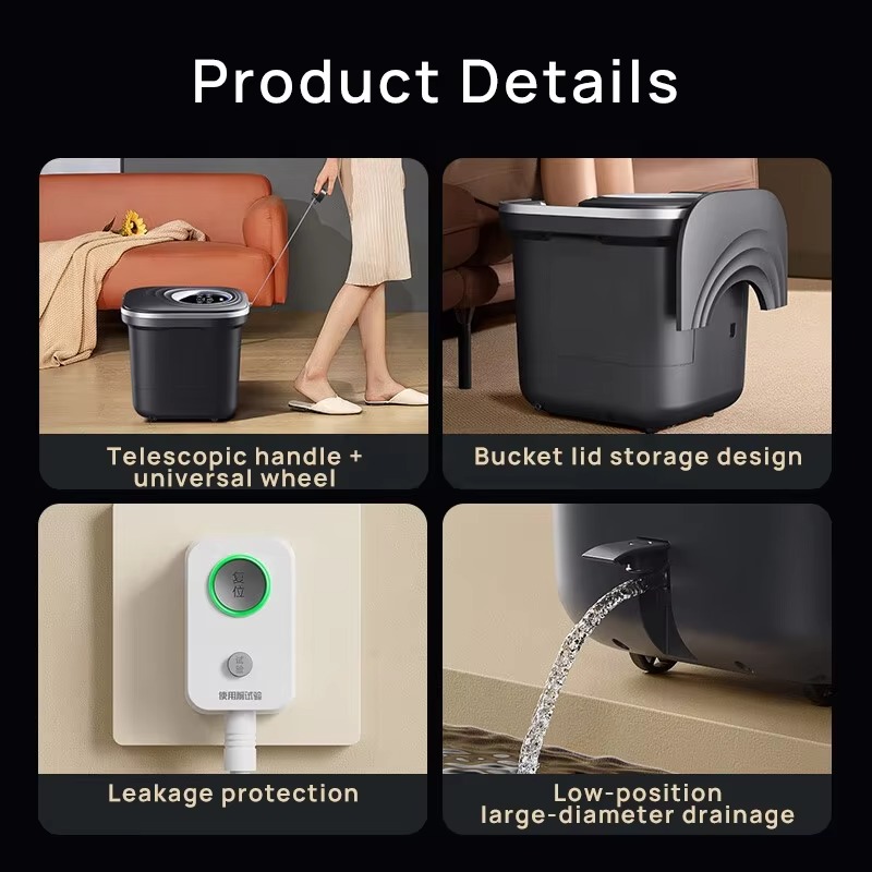 Portable Electric Foot Massage - Foot Spa ulasan dan harga