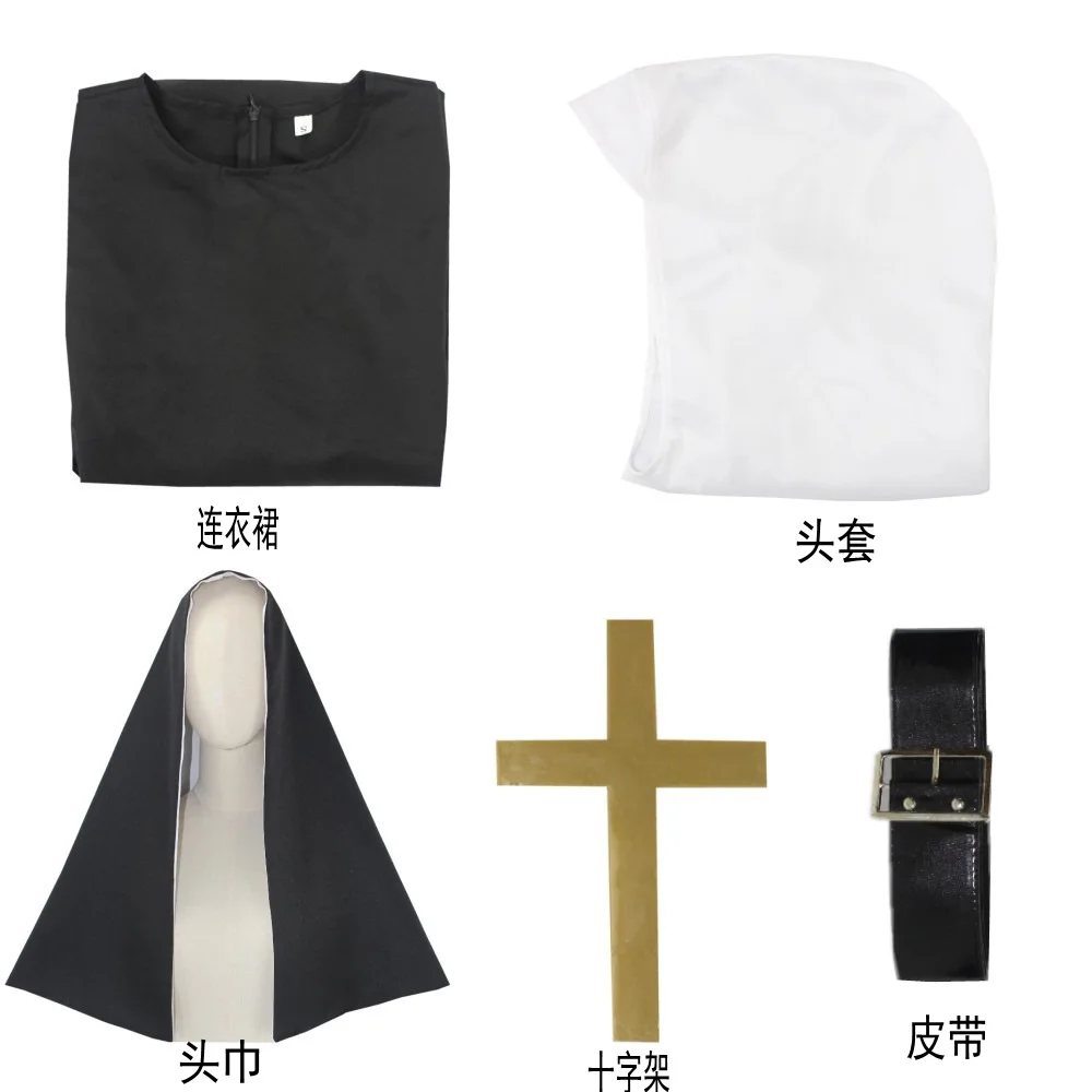 2026 Women Nun Costumes Maria  - Bathrobe ulasan dan harga