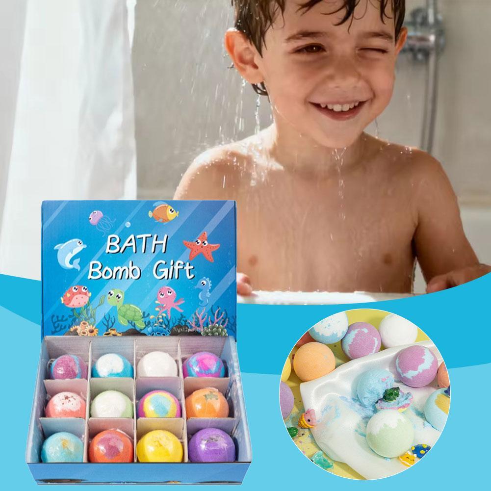 Toy Bath Salt Balls 1/6/12pcs  - Bath Salts ulasan dan harga