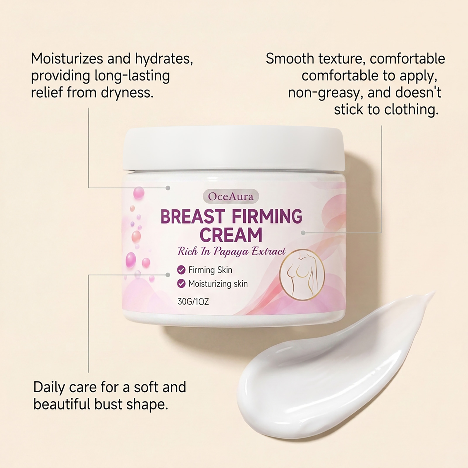 Papaya Extract Chest Care Crea - Spa Massager ulasan dan harga