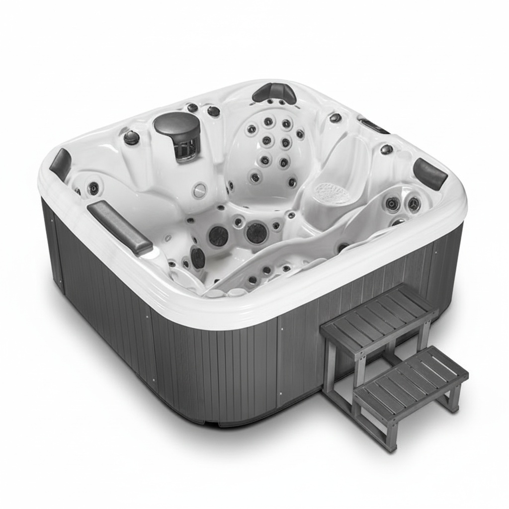 6 Person Hot Tub Spa, Durable  - Hot Tub ulasan dan harga