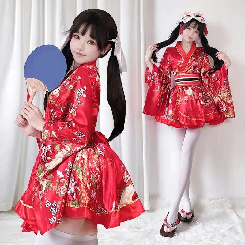 Japanese Modified Kimono Dress - Bathrobe ulasan dan harga