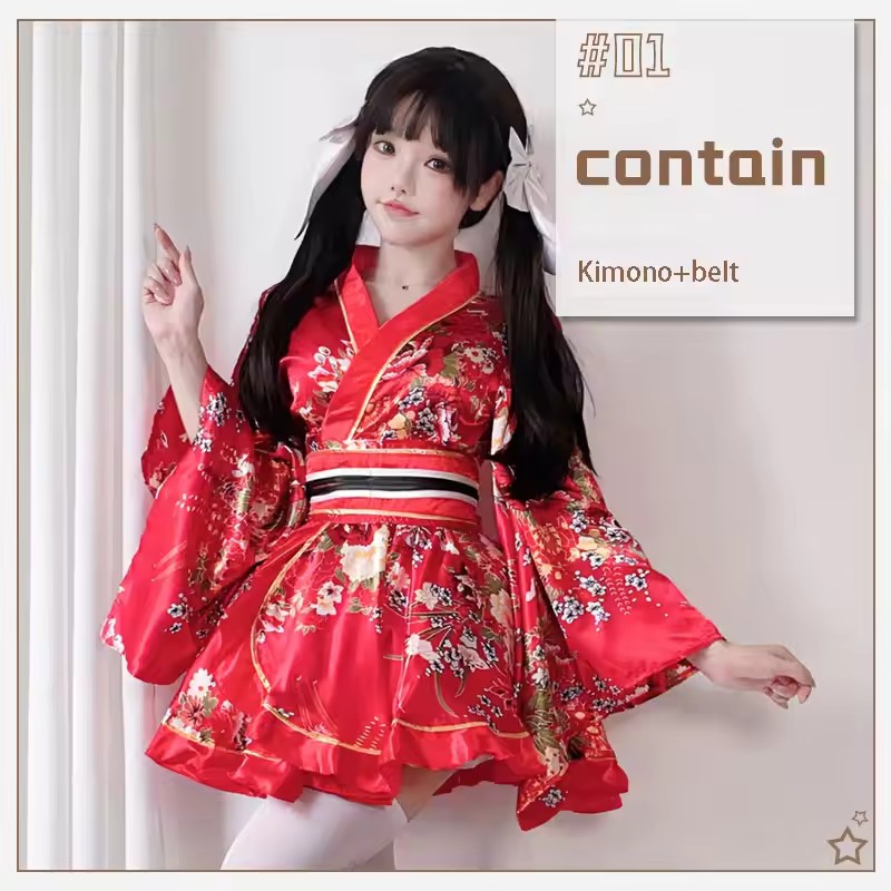 Japanese Modified Kimono Dress - Bathrobe ulasan dan harga