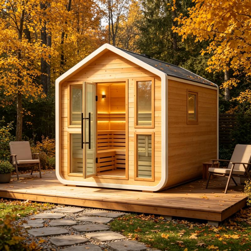 Custom Luxury Sauna Cabin Soli - Spa Wellness Gym ulasan dan harga