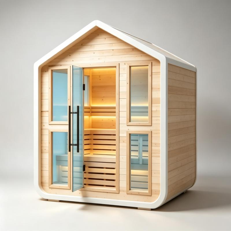 Custom Luxury Sauna Cabin Soli - Spa Wellness Gym ulasan dan harga