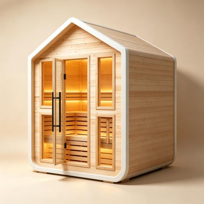 Custom Luxury Sauna Cabin Soli - Spa Wellness Gym ulasan dan harga