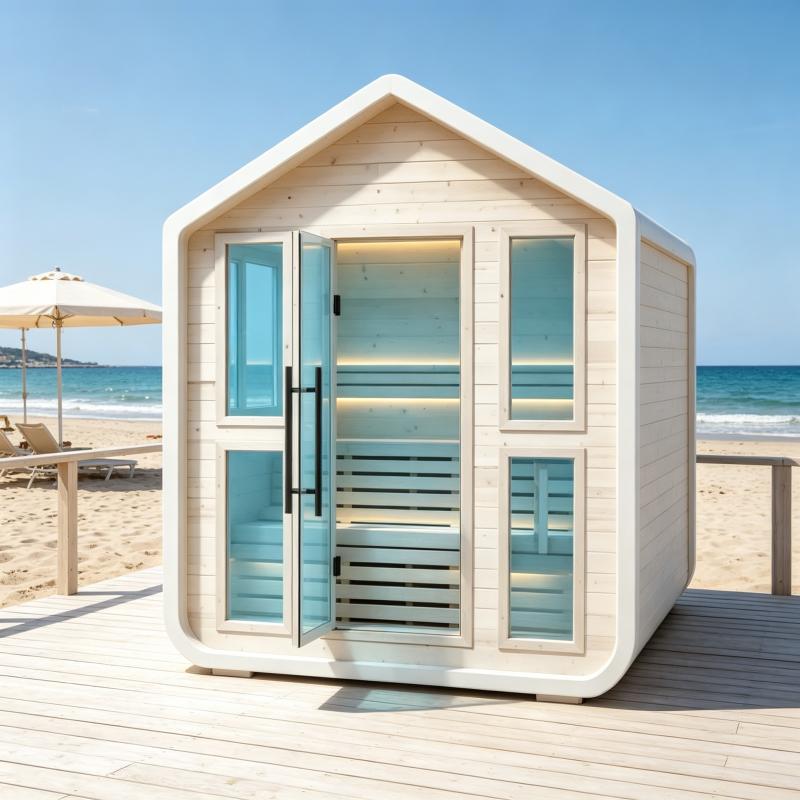Custom Luxury Sauna Cabin Soli - Spa Wellness Gym ulasan dan harga