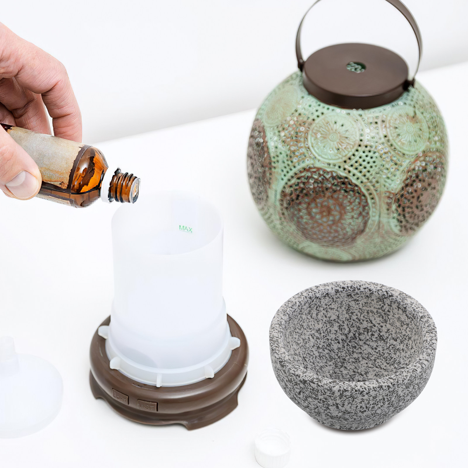 Essential Oil Sauna Diffuser S - Aromatherapy Diffuser ulasan dan harga
