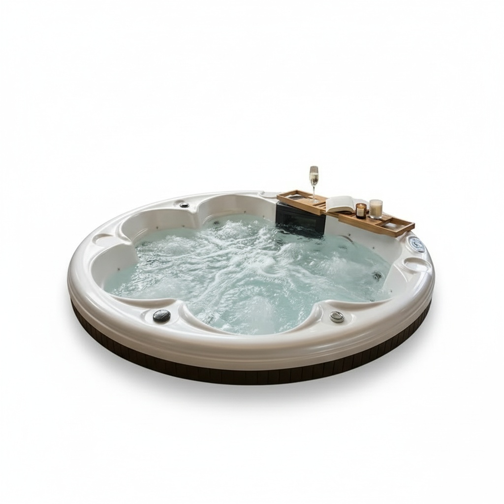 Outdoor Spa Hot Tub, 6 Person  - Hot Tub ulasan dan harga