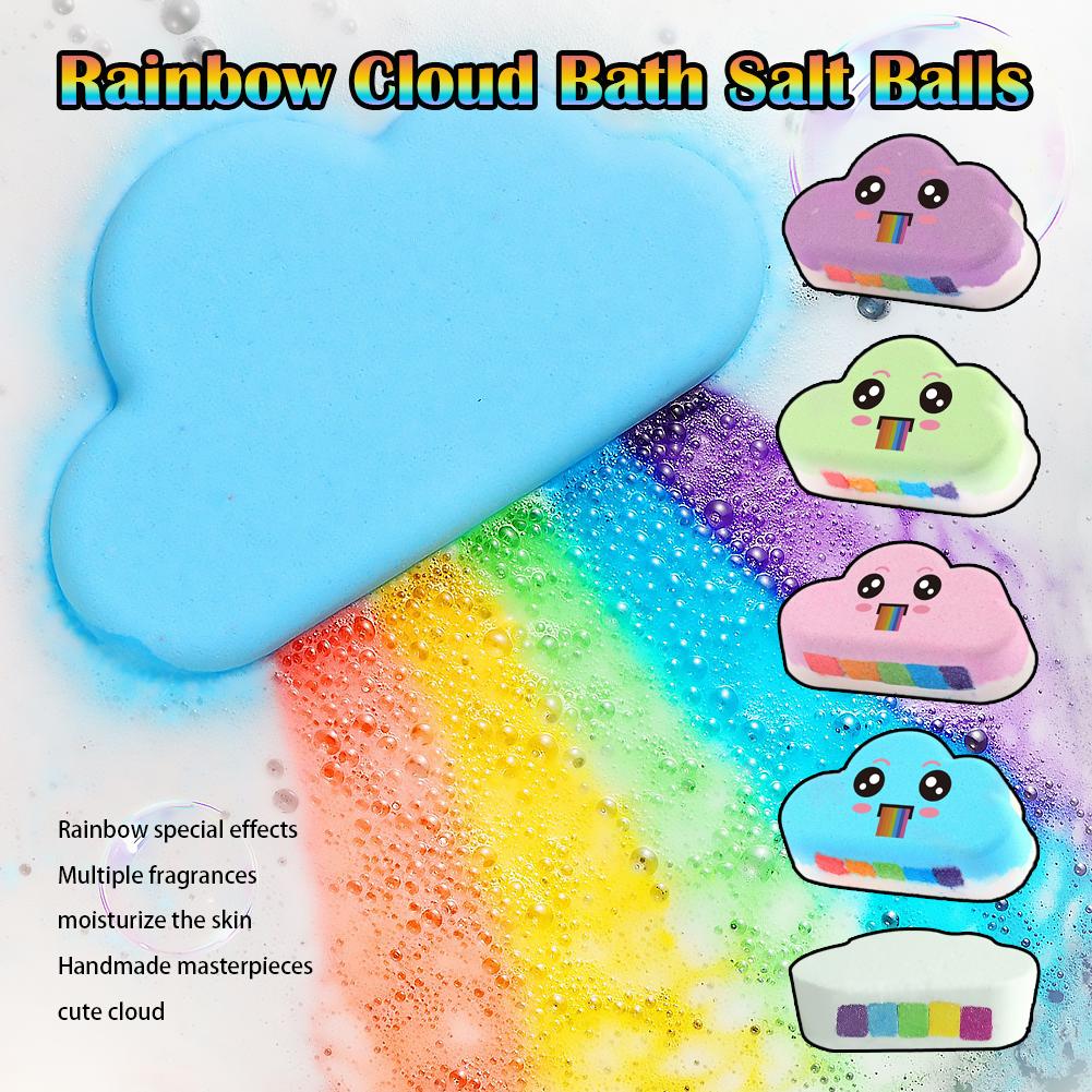 Rainbow Cloud Bath Ball for Ki - Bath Salts ulasan dan harga