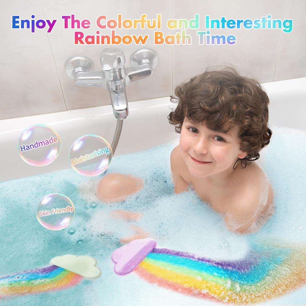 Rainbow Cloud Bath Ball for Ki - Bath Salts ulasan dan harga