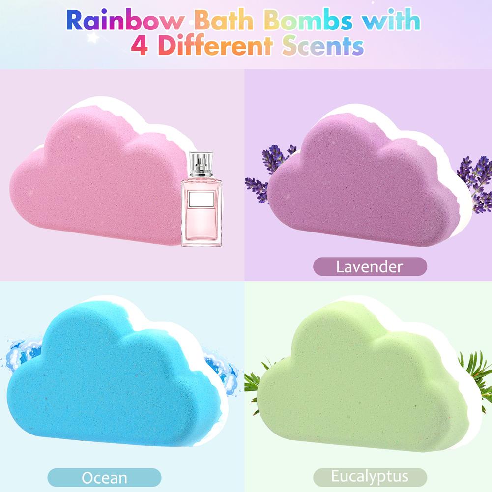 Rainbow Cloud Bath Ball for Ki - Bath Salts ulasan dan harga