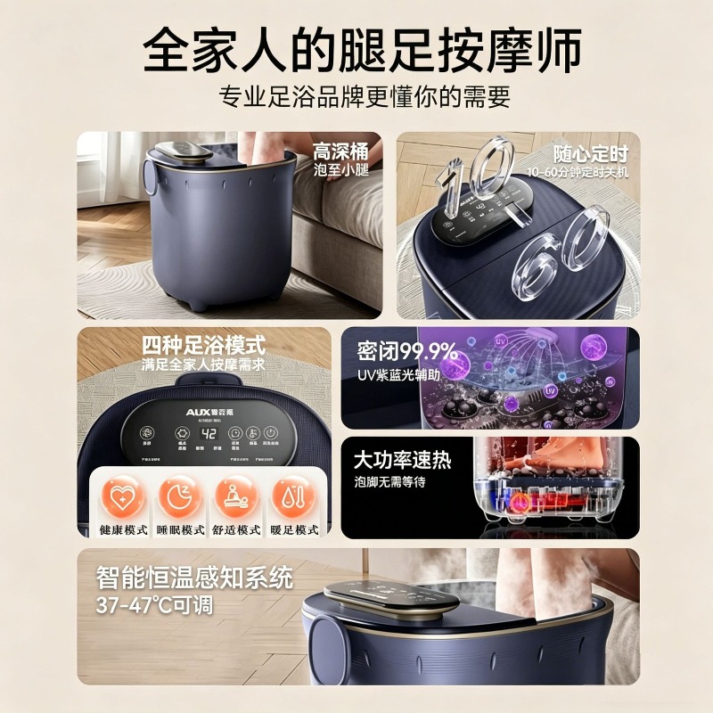 Electric Foot Bath Bucket, Aut - Foot Spa ulasan dan harga
