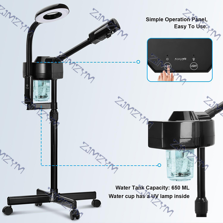 2-In-1 Facial Steamer with Lig - Face Steamer ulasan dan harga