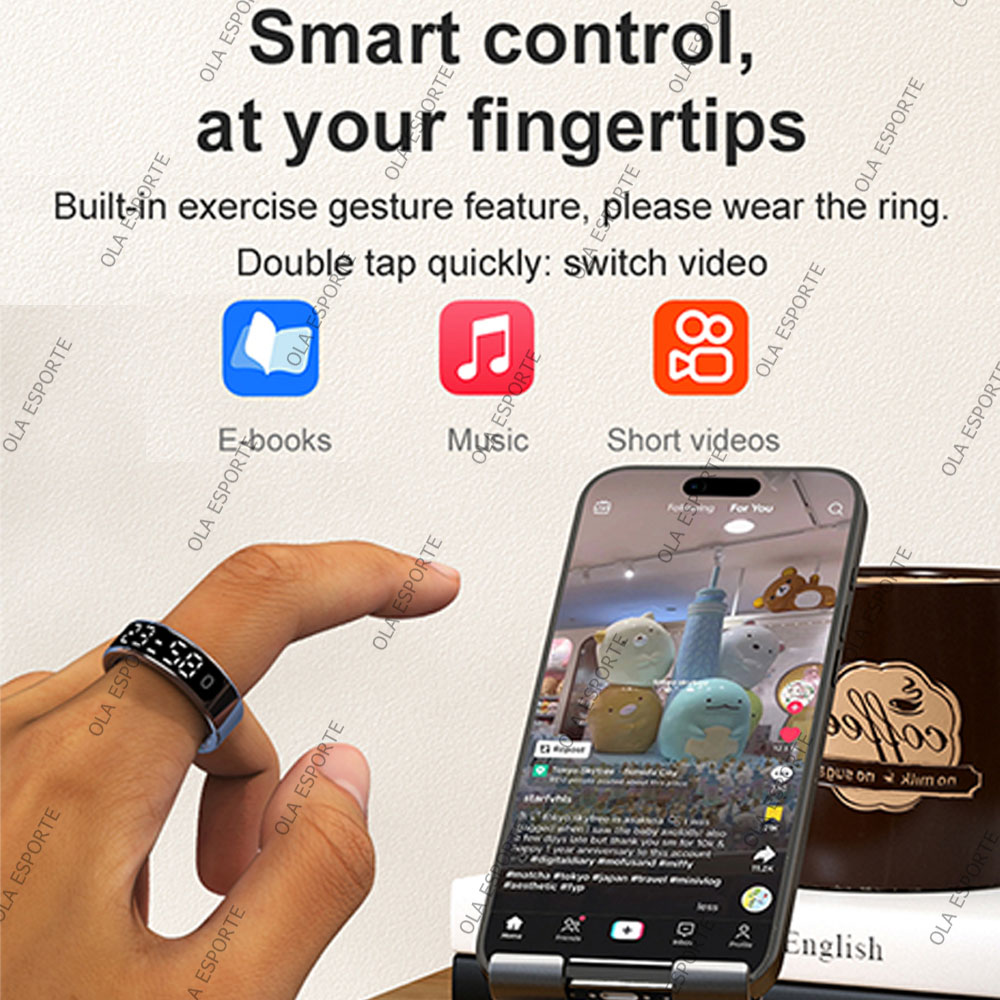 2026 New Smart Ring Display Sc - Body Brush ulasan dan harga