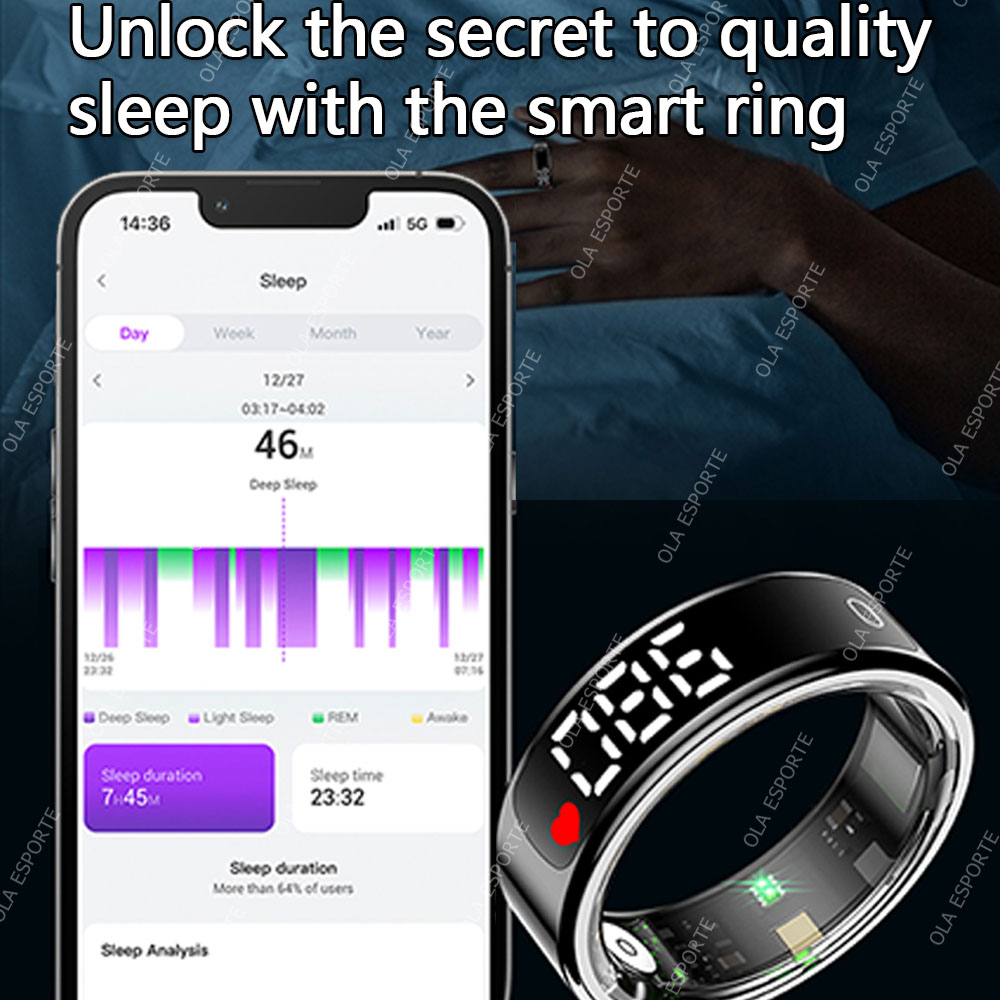 2026 New Smart Ring Display Sc - Body Brush ulasan dan harga