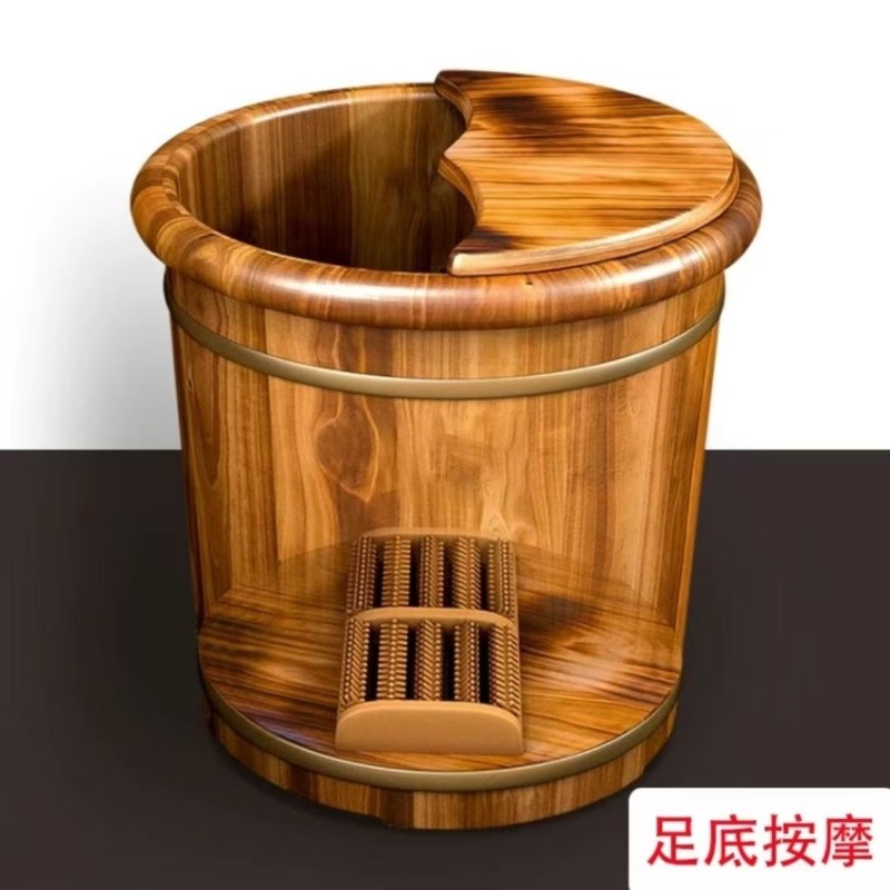 Wooden Foot Soaking Bucket, So - Foot Spa ulasan dan harga
