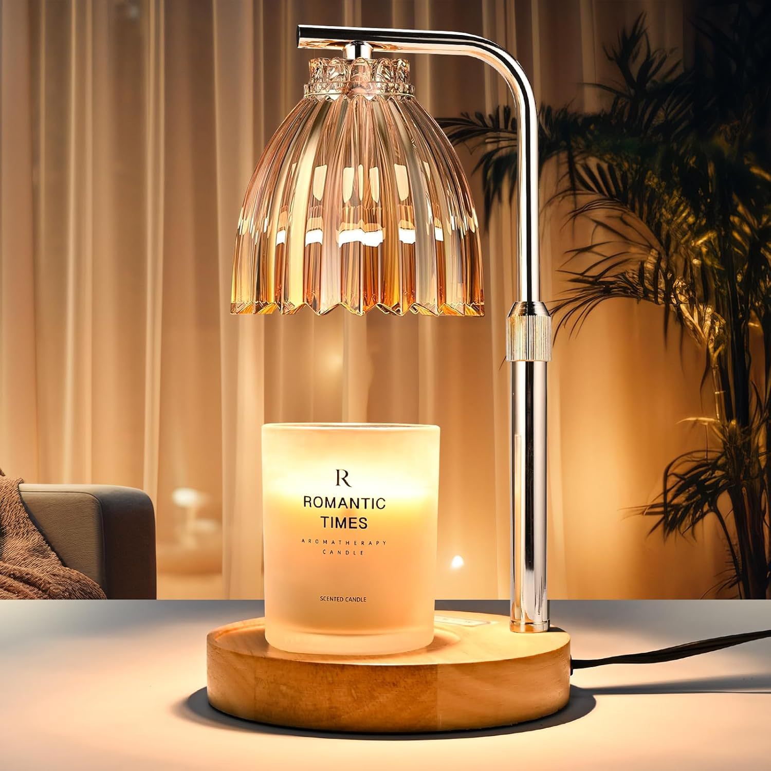 Adjustable Height Aromatherapy - Wax Warmer ulasan dan harga