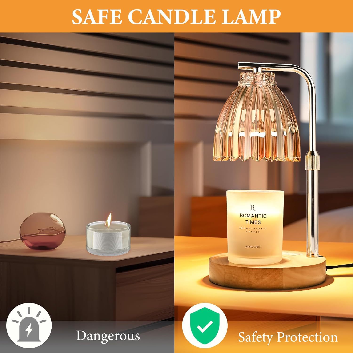 Adjustable Height Aromatherapy - Wax Warmer ulasan dan harga