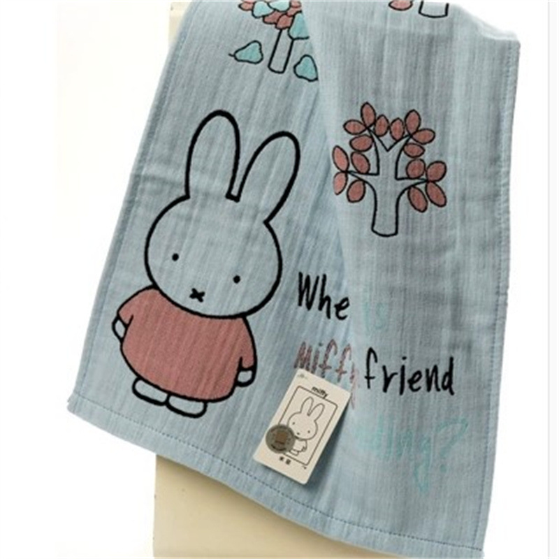 Miffy 100% Cotton Gauze Towel, - Spa Towel ulasan dan harga