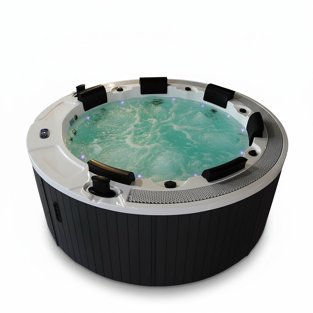 Outdoor Hot Tub with 10 Stainl - Hot Tub ulasan dan harga