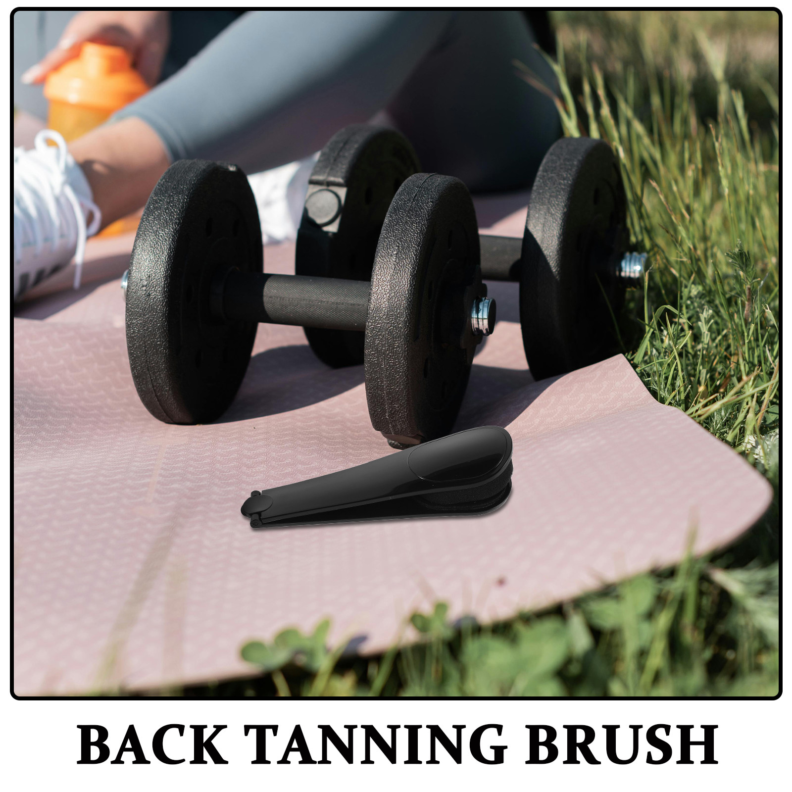 Foldable Back Tanning Brush Lo - Body Brush ulasan dan harga