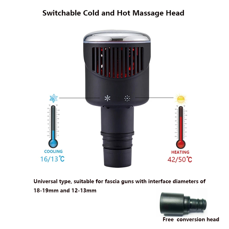 New Heat-Cold Fascia Gun Massa - Massage Gun ulasan dan harga