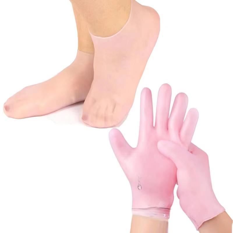 1Pair Silicone Foot Care Socks - Foot Spa ulasan dan harga