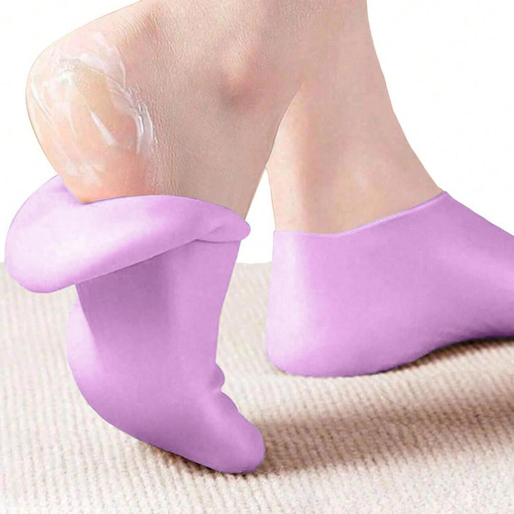 1Pair Silicone Foot Care Socks - Foot Spa ulasan dan harga