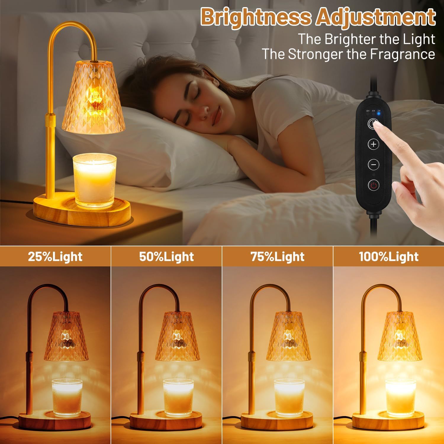 Flameless Wax Melt Warmer Lamp - Wax Warmer ulasan dan harga