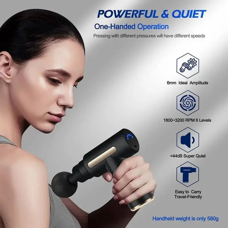 Portable Fascial Massage Gun E - Massage Gun ulasan dan harga