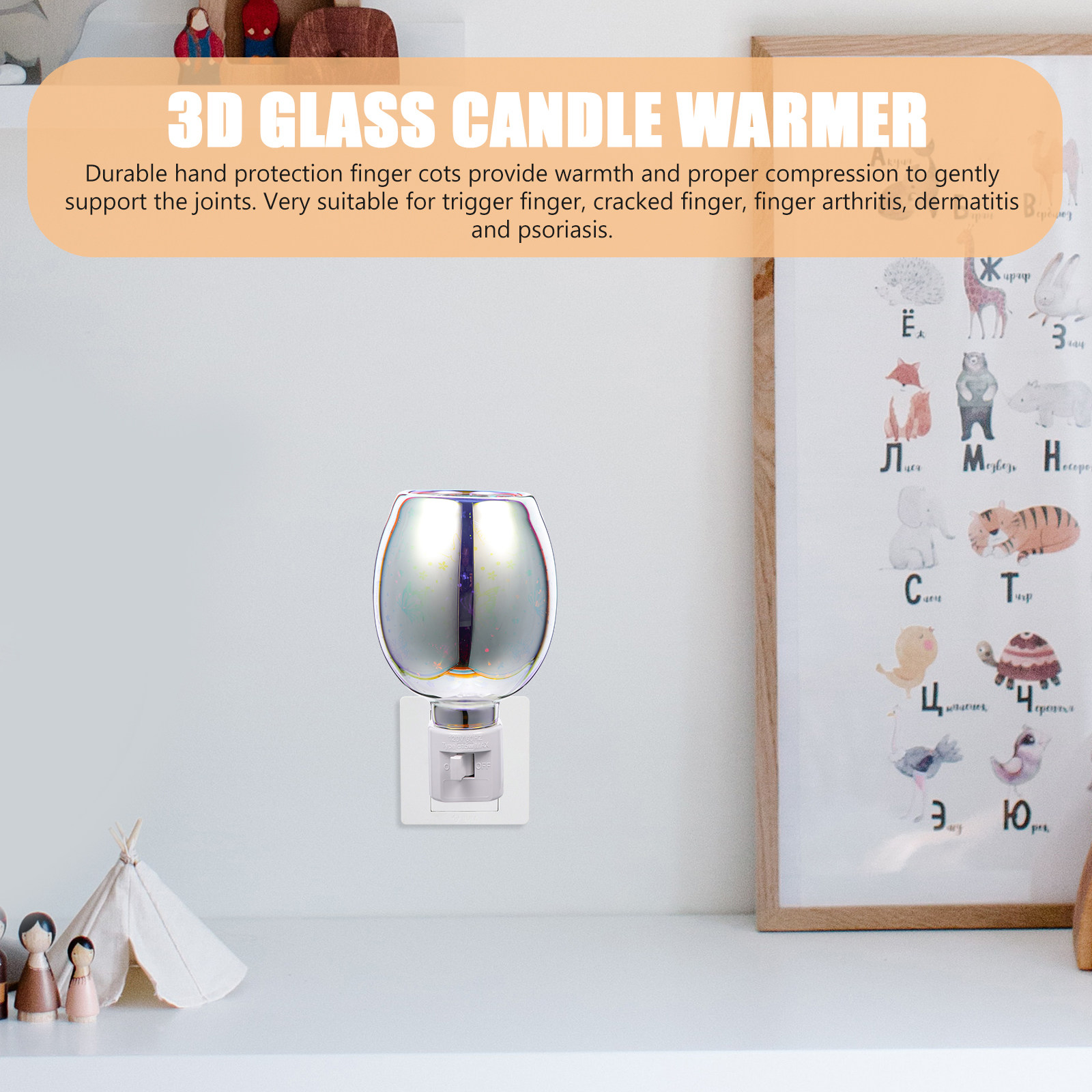 1Pcs 3D Glass Warmer Electric  - Wax Warmer ulasan dan harga