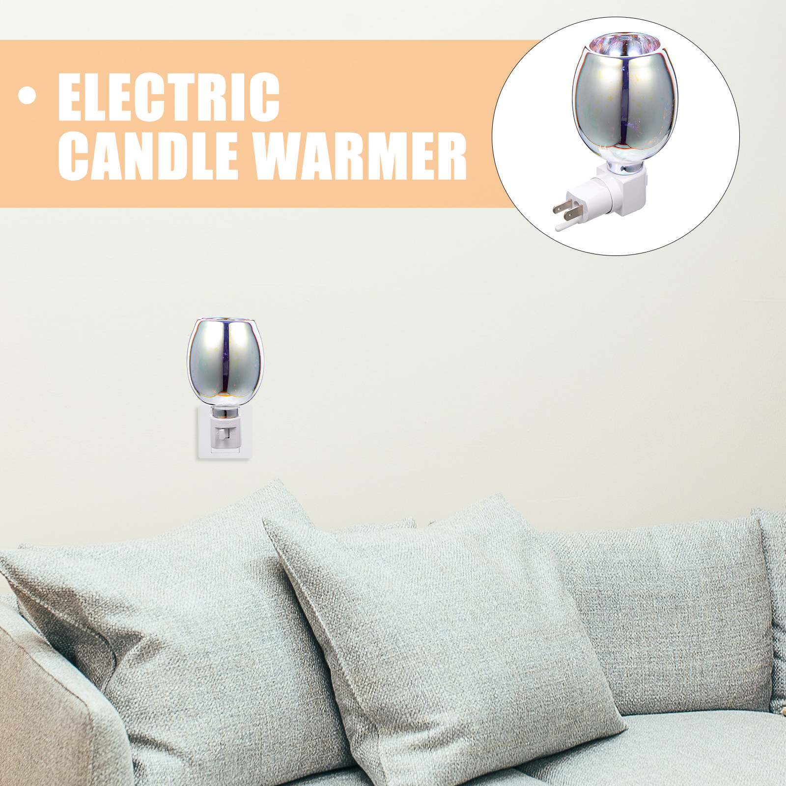 1Pcs 3D Glass Warmer Electric  - Wax Warmer ulasan dan harga