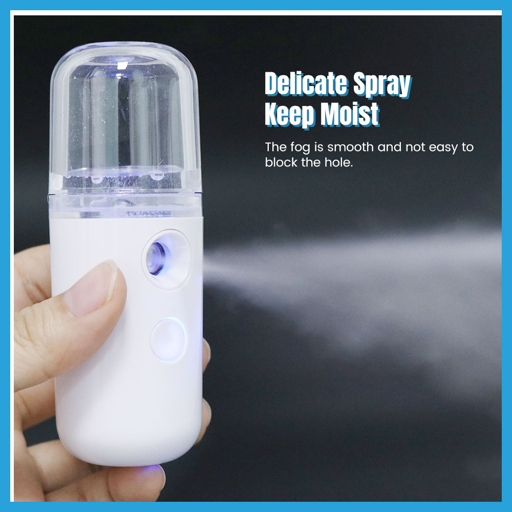 2/1pcs USB Rechargeable Nano M - Face Steamer ulasan dan harga