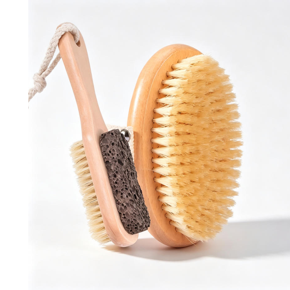 2Pcs Dry Brushing Body Brush a - Body Brush ulasan dan harga