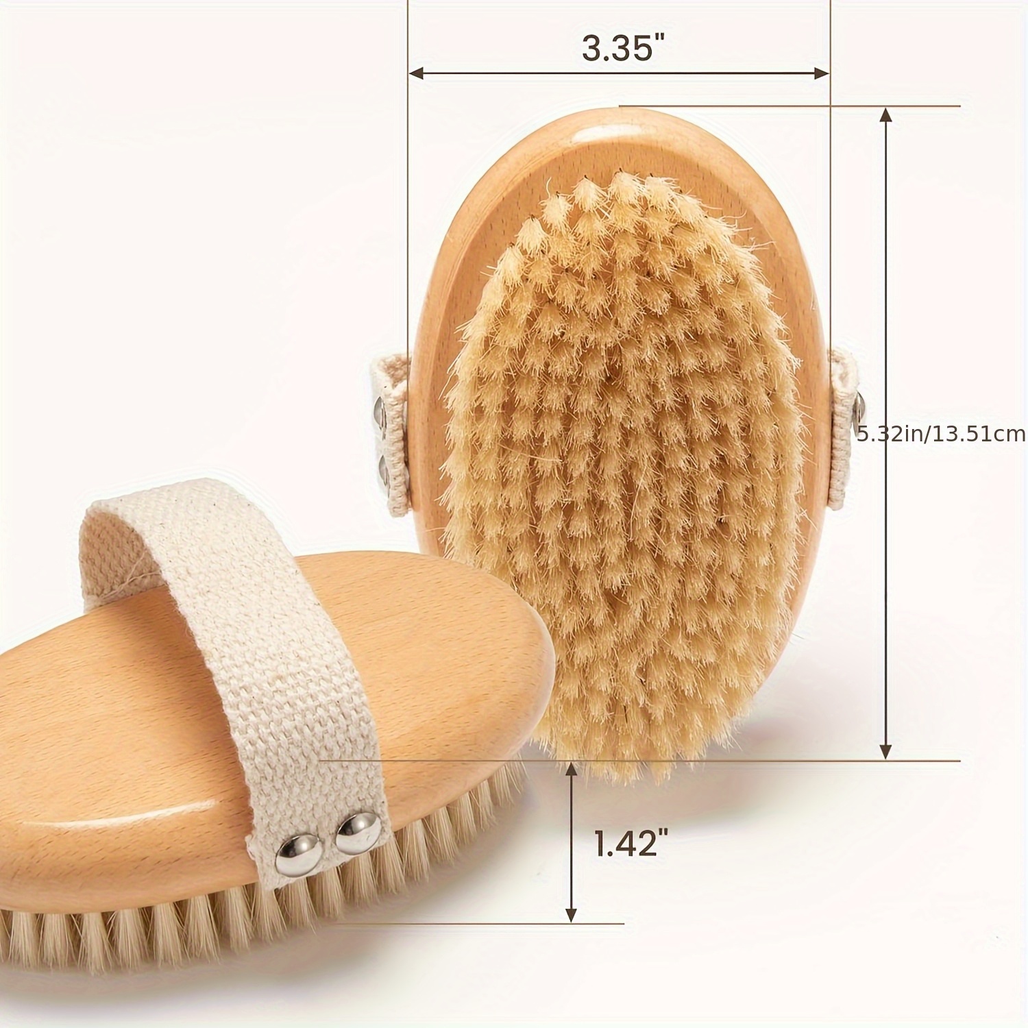 2Pcs Dry Brushing Body Brush a - Body Brush ulasan dan harga