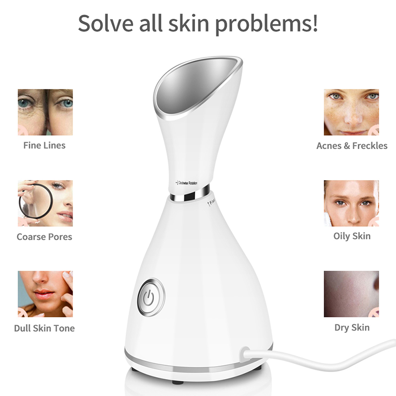 Portable Nano Ionic Hot Mist F - Face Steamer ulasan dan harga