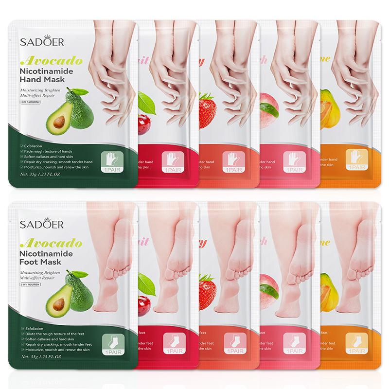 1 Pairs SADOER Fruits Foot Mas - Foot Spa ulasan dan harga