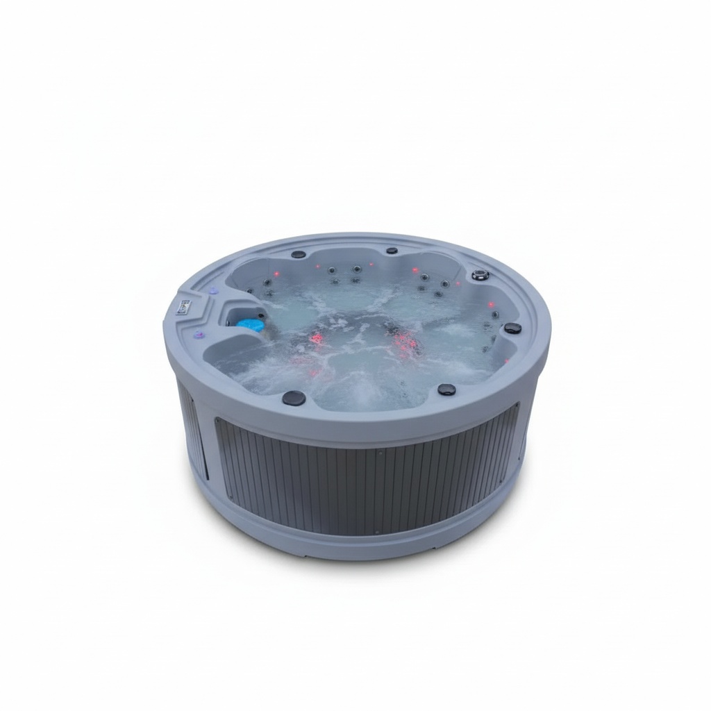 7 Person Hot Tub, Round Massag - Hot Tub ulasan dan harga