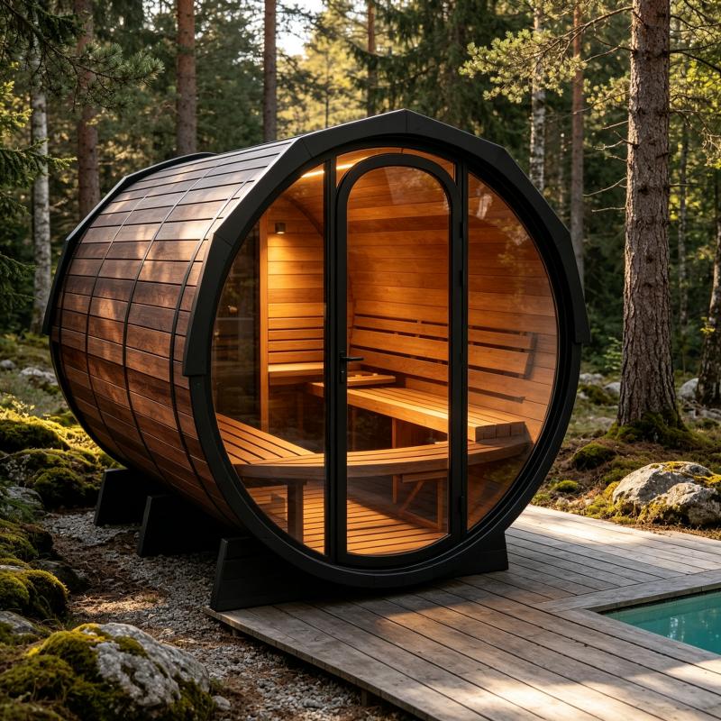 Premium Sauna Room Custom Size - Spa Wellness Gym ulasan dan harga