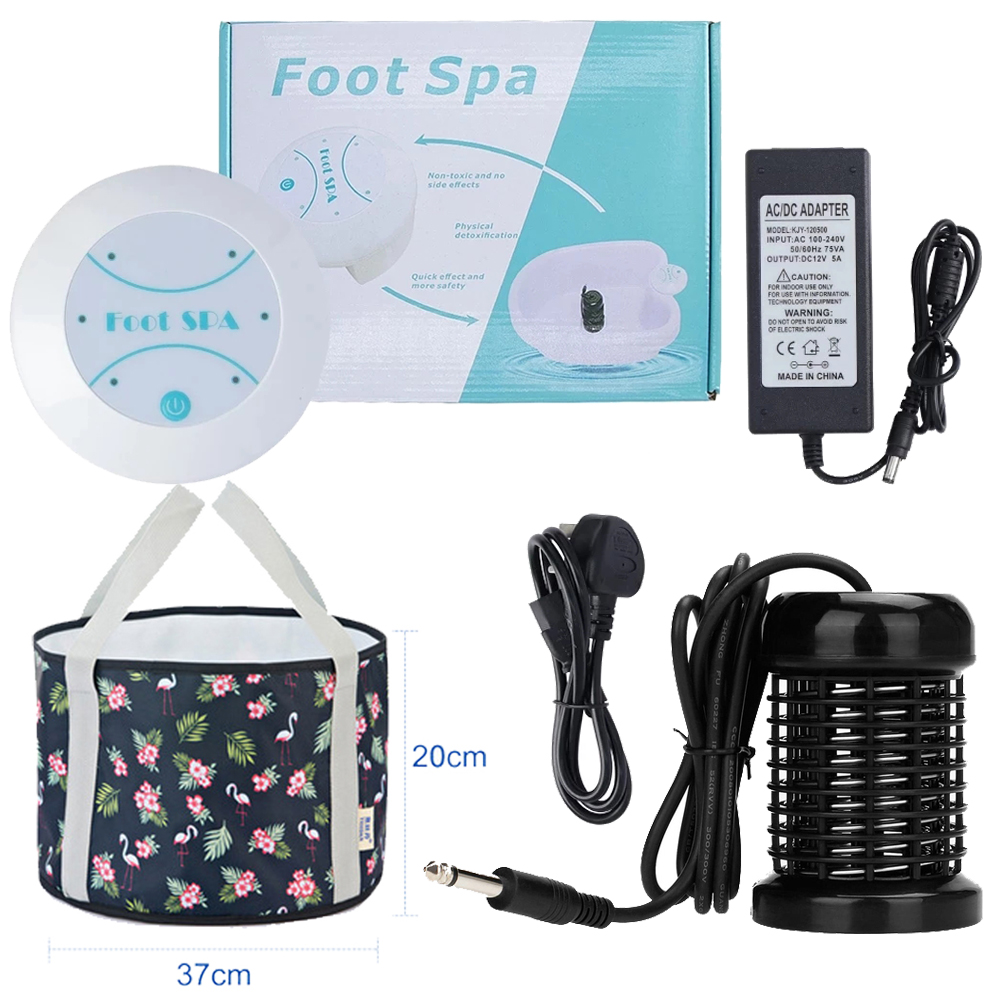 Foot Detox Ionic Spa Massager  - Bath Salts ulasan dan harga