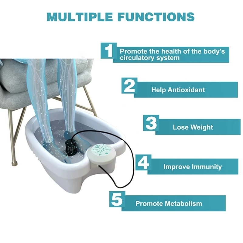 Foot Detox Ionic Spa Massager  - Bath Salts ulasan dan harga