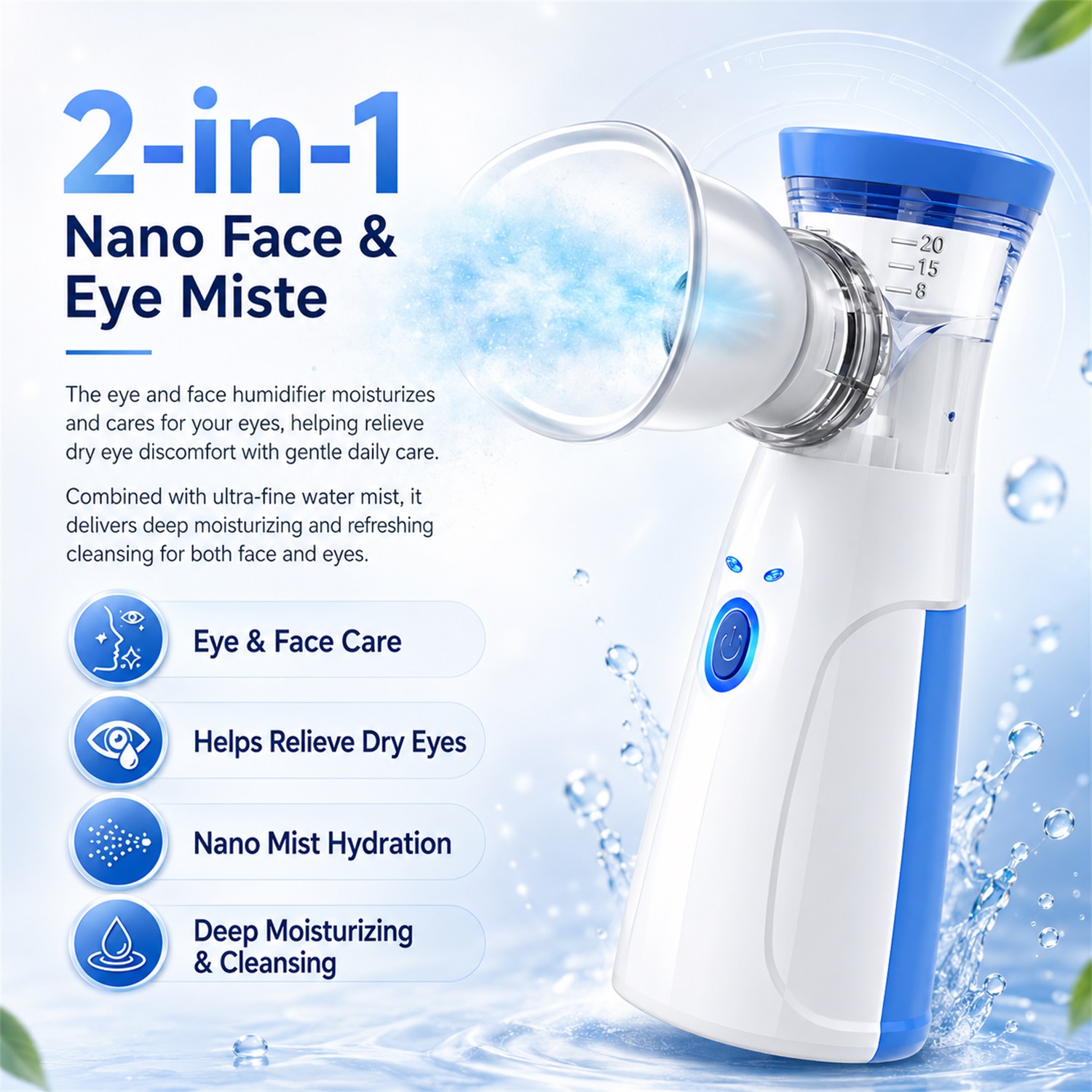 Handheld Facial Nano Mister Po - Face Steamer ulasan dan harga