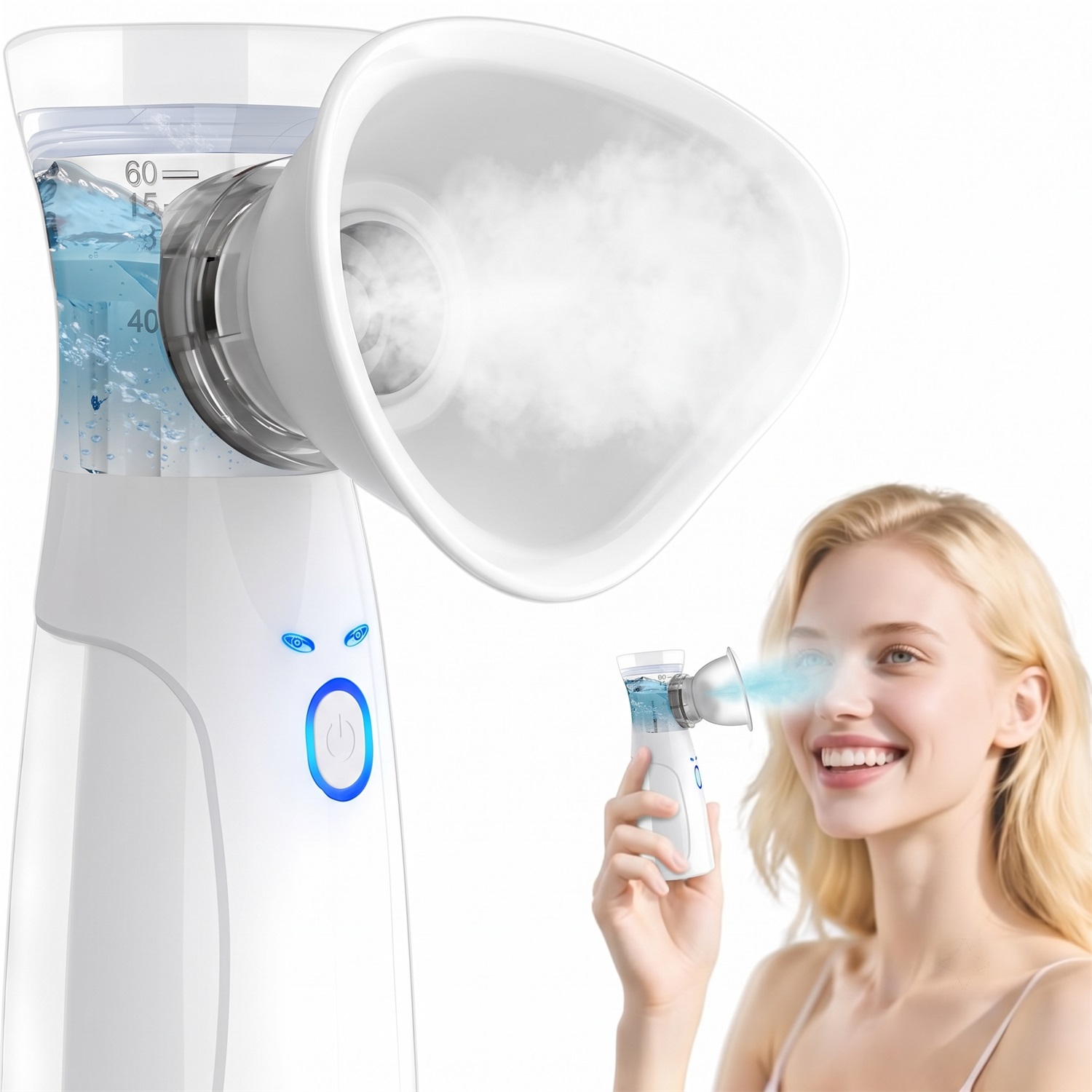 Handheld Facial Nano Mister Po - Face Steamer ulasan dan harga